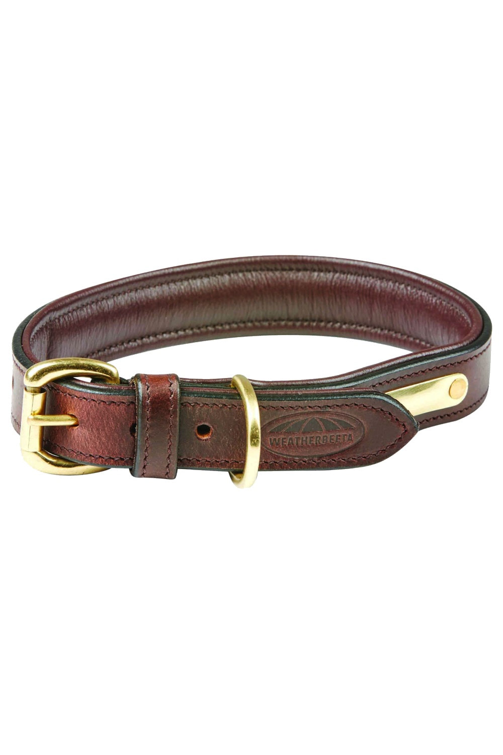 WeatherBeeta Padded Leather Dog Collar