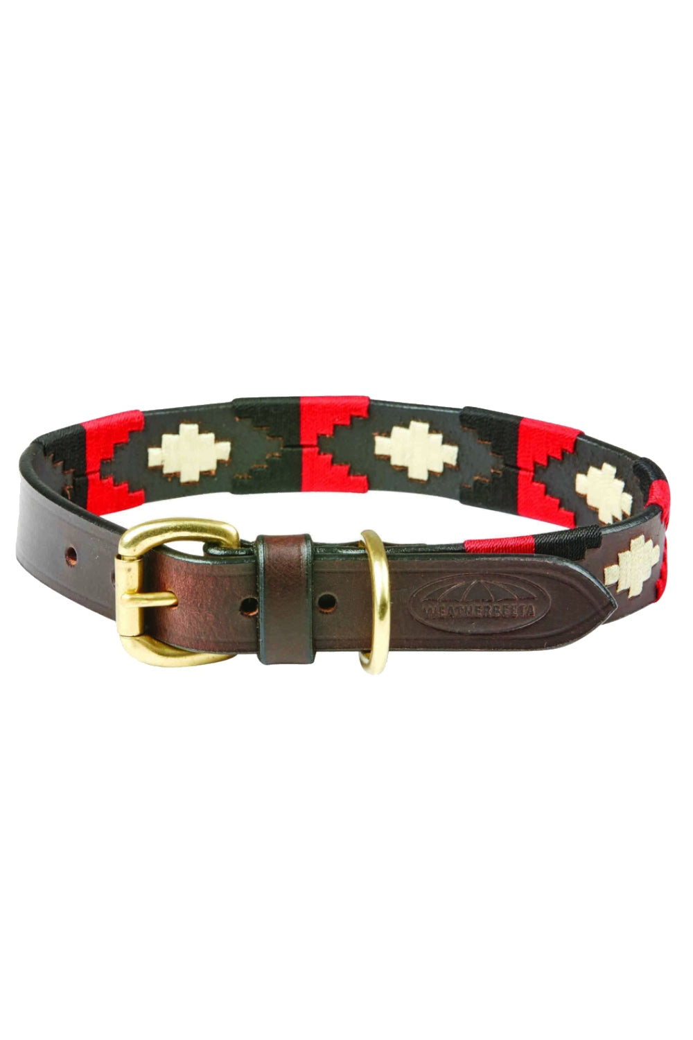 WeatherBeeta Polo Leather Dog Collar