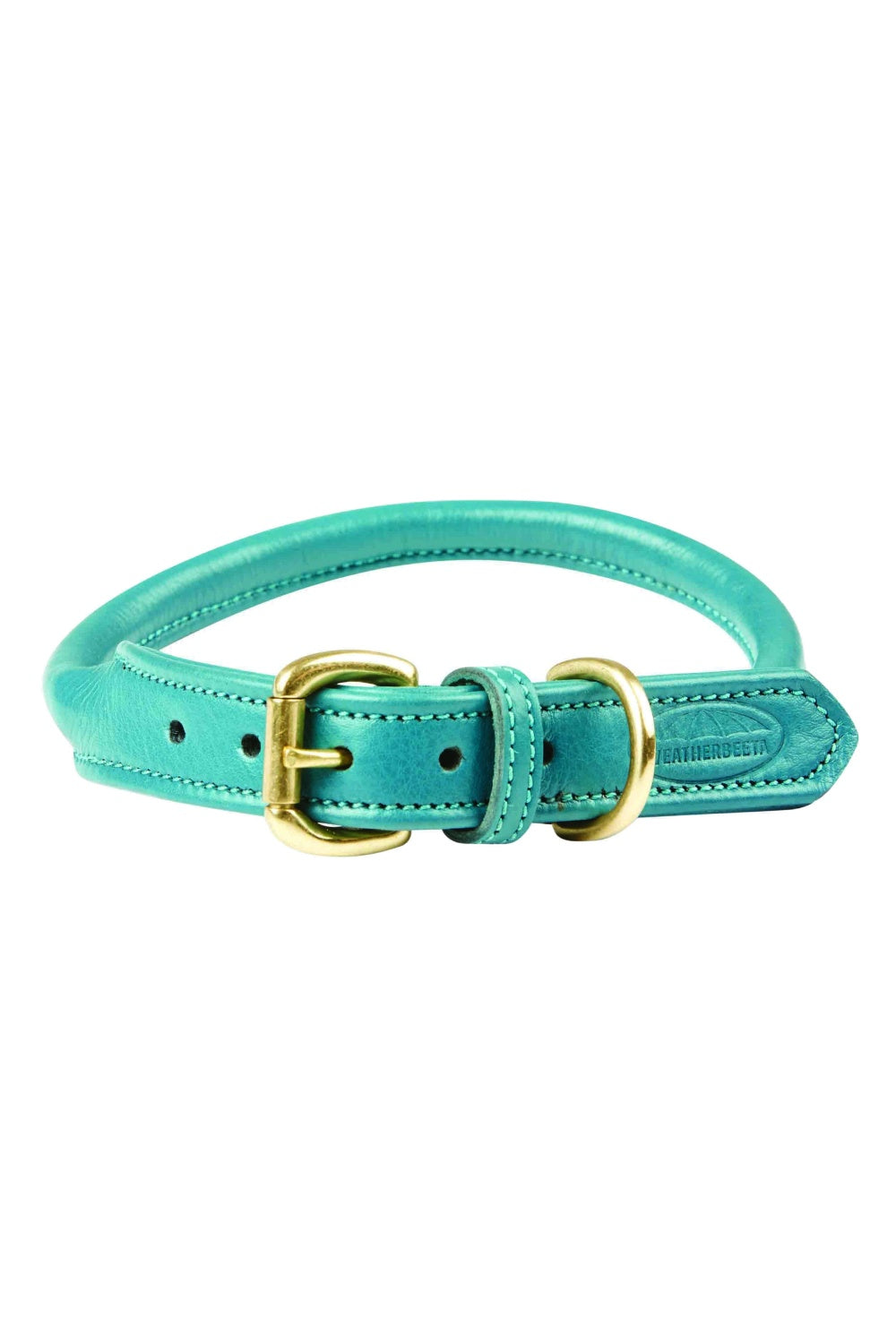 WeatherBeeta Rolled Leather Dog Collar