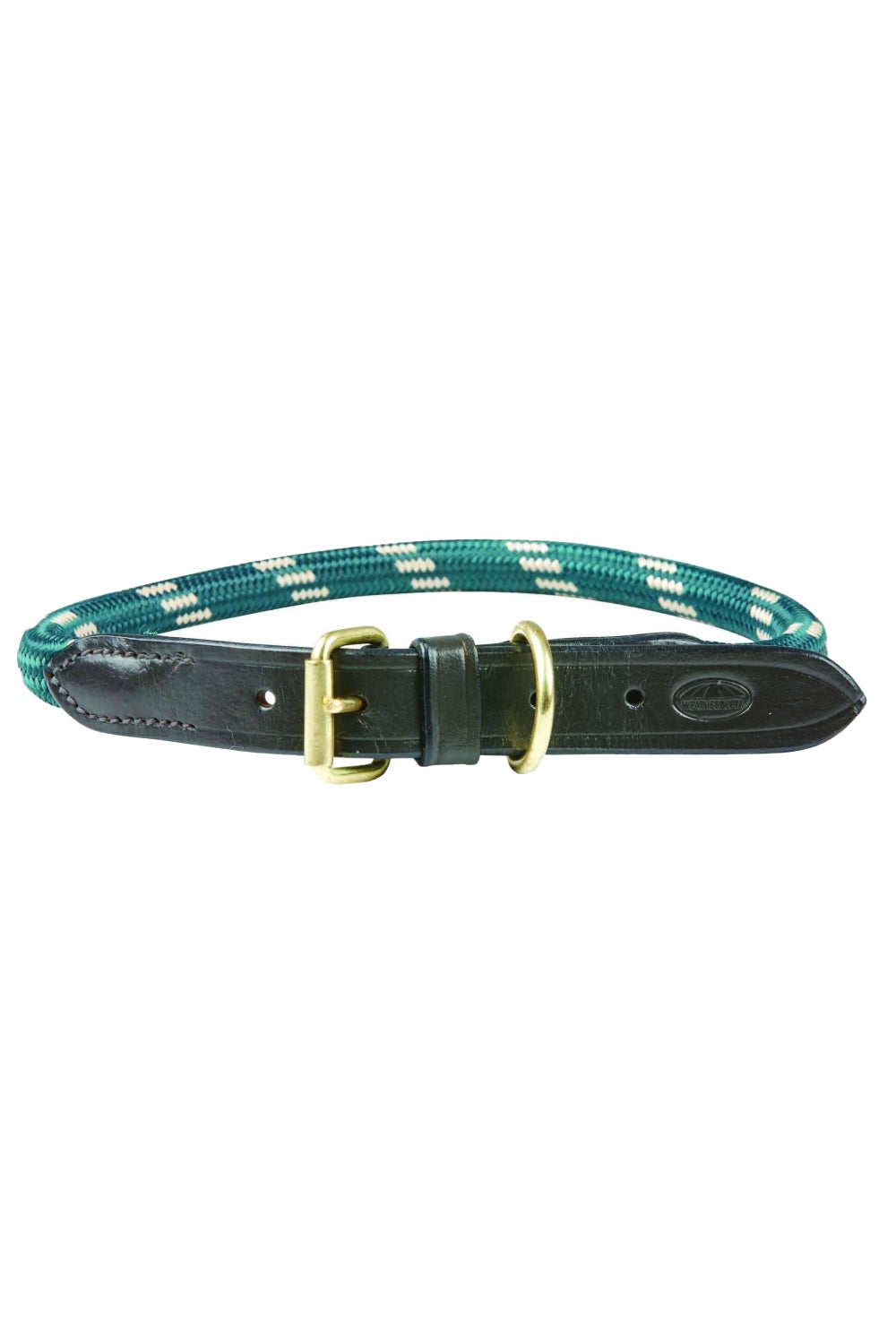WeatherBeeta Rope Leather Dog Collar