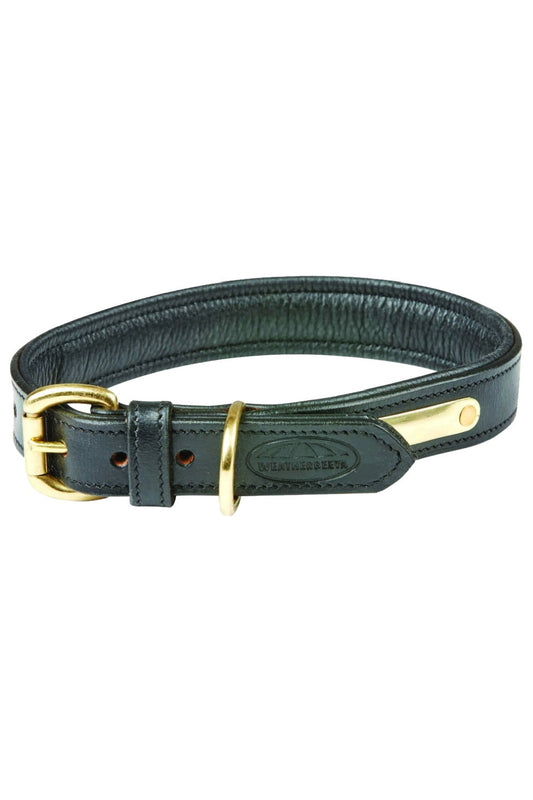 WeatherBeeta Padded Leather Dog Collar